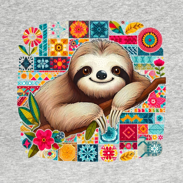 Stitched Sloth by Moniato